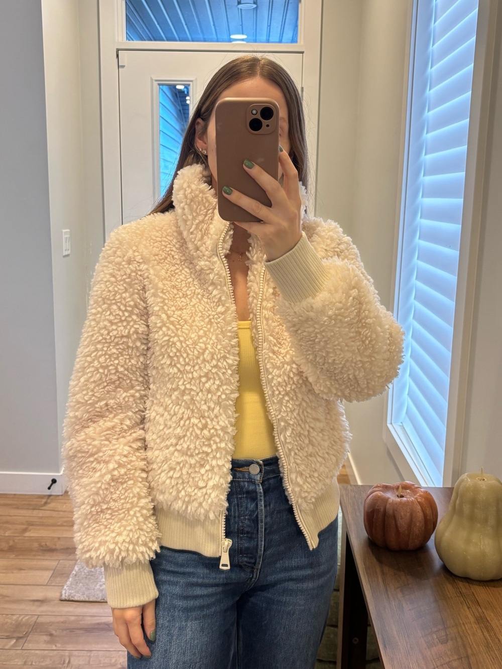 Zara Faux Fur jacket